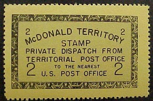 Mcdonald Stamp