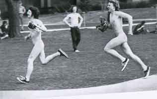 streaker run without blur